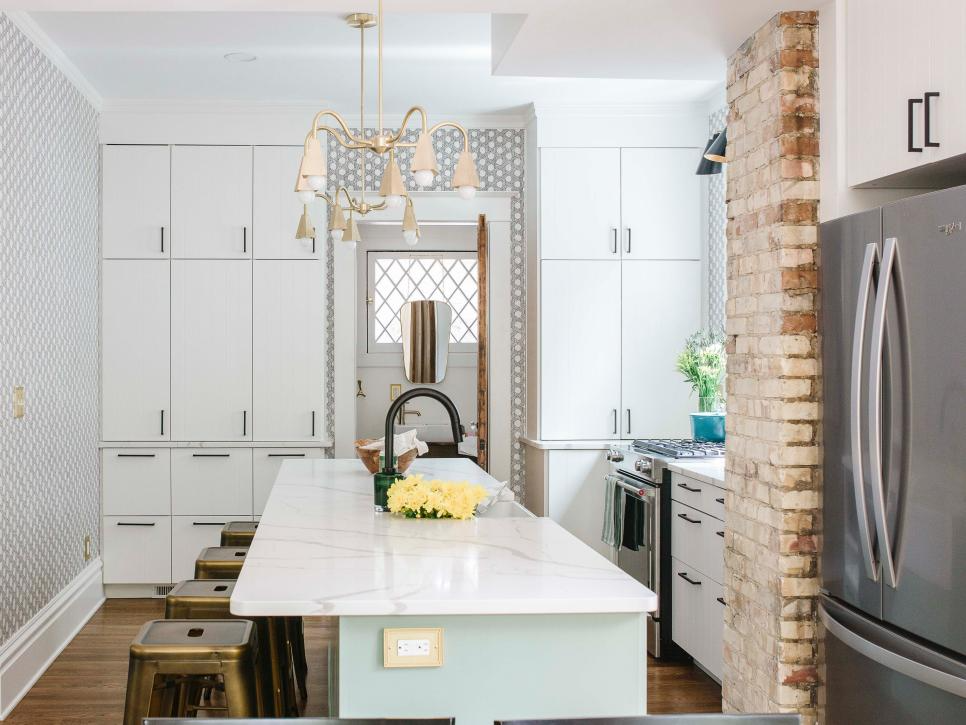 Stylish Small Kitchens, maximize storage space