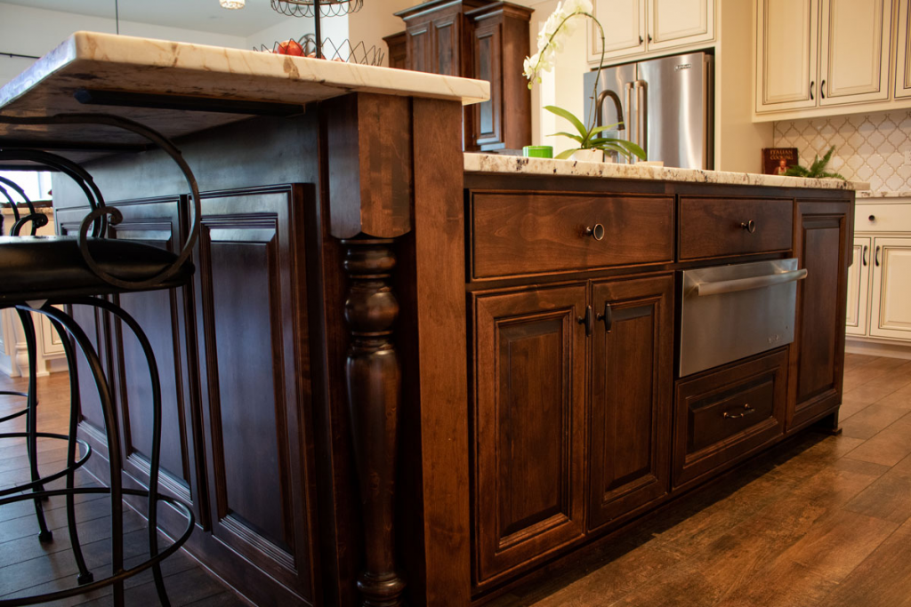 Traditional wood cabinet style