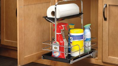 pull out cleaning caddy