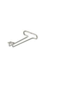 Under Cabinet Wine Glass Holder-Satin Nickel-Small