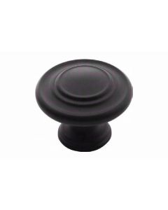 Amerock BP1586 Knob-Flat Black