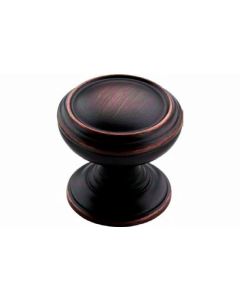 Amerock REVITALIZE 1-1/4in Knob-Oil-Rubbed Bronze