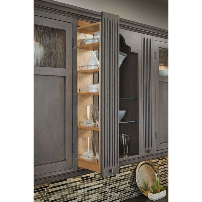 Wall Filler Pull-Out Pantry Storage